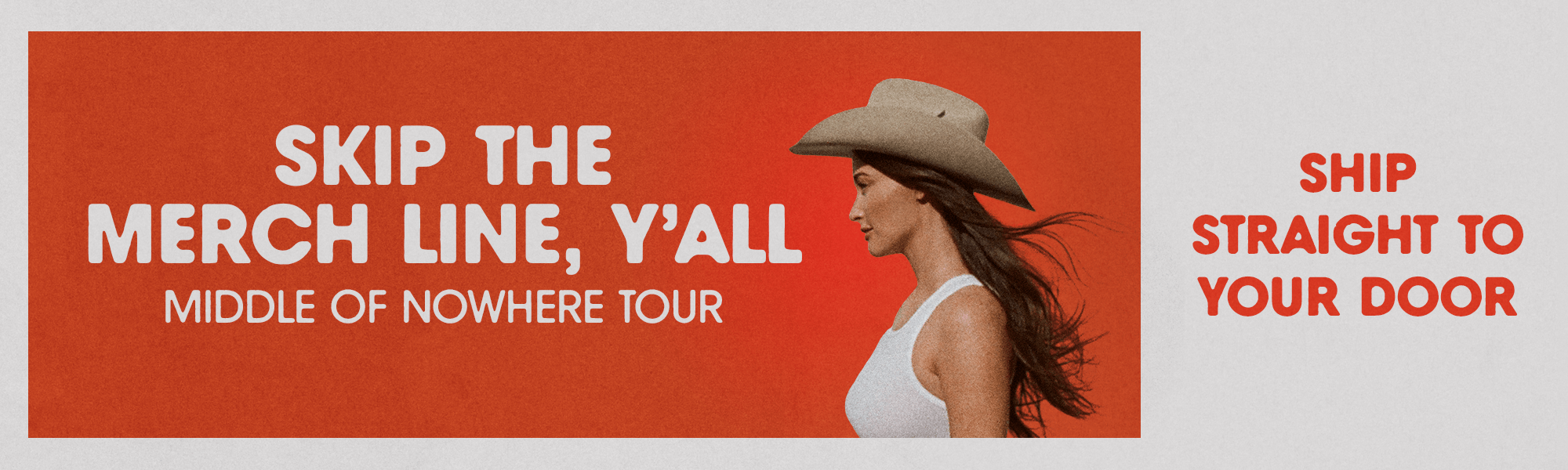 Kacey Musgraves Middle of Nowhere Tour - Skip the merch line, y'all. Ship straight to your door.