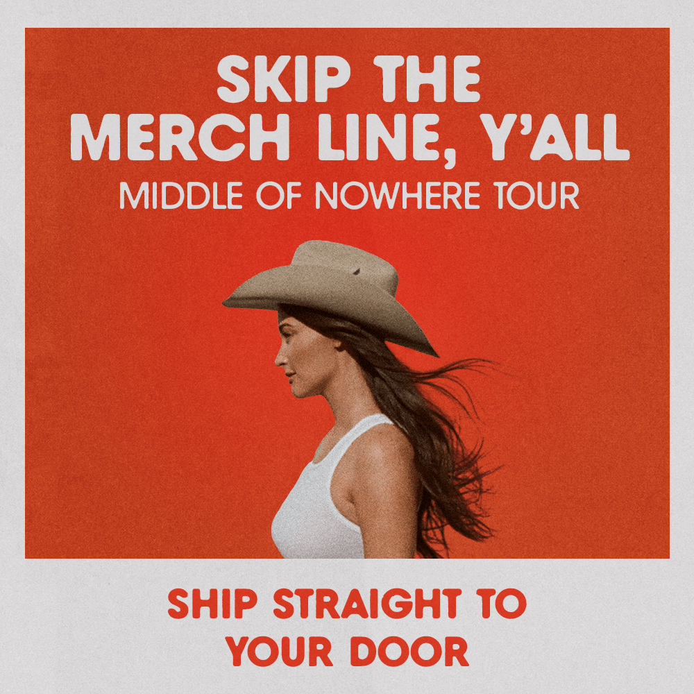 Kacey Musgraves Middle of Nowhere Tour - Skip the merch line, y'all. Ship straight to your door.