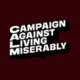 CALM: Campaign Against Living Miserably logo